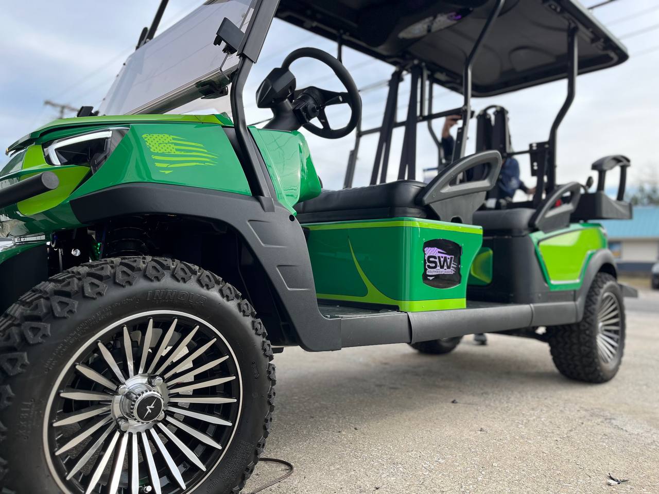 Custom Golf Cart Side Panels