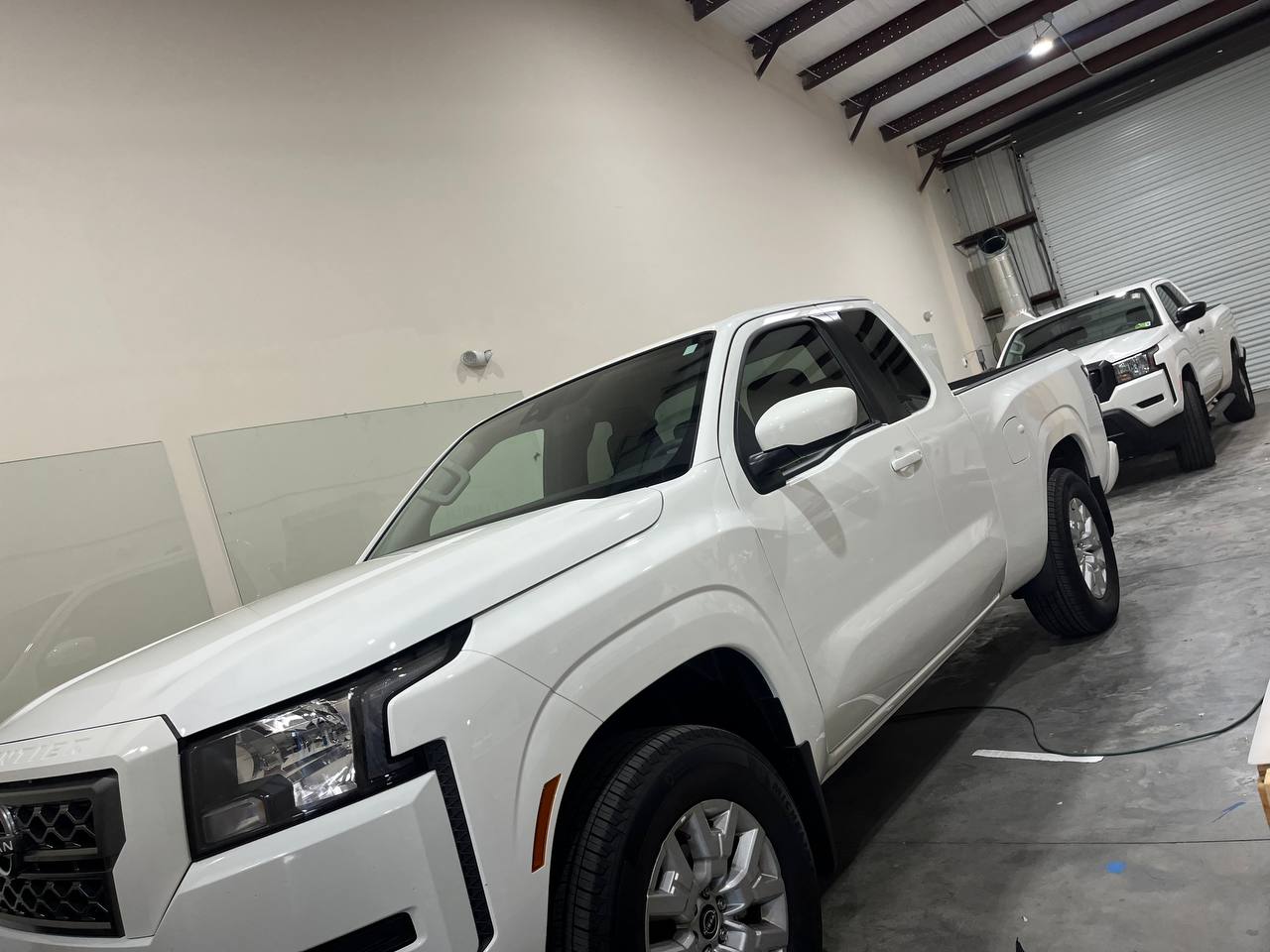 Nissan Frontier Fleet in Shop