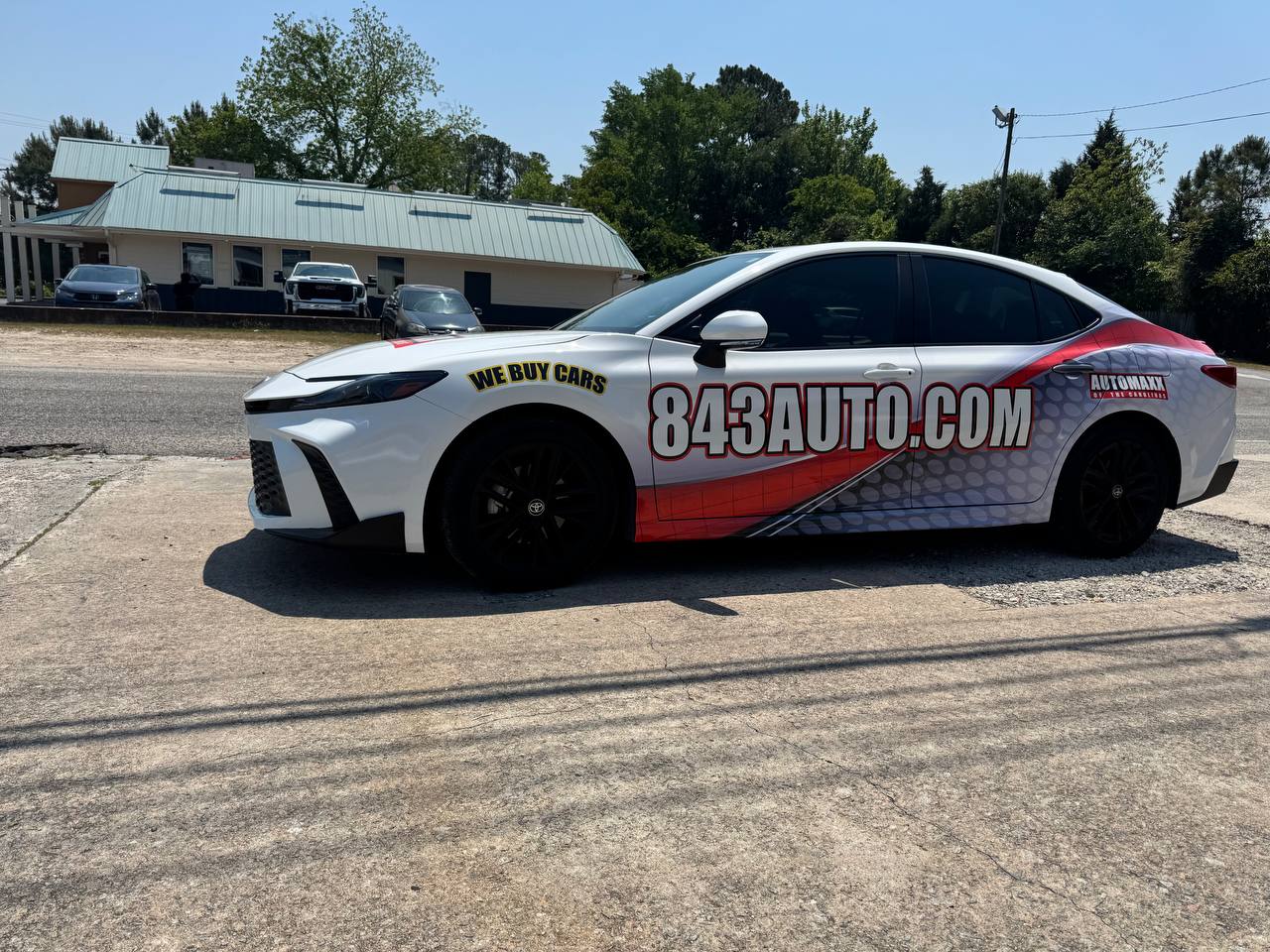 Toyota Camry Dark Window Tint
