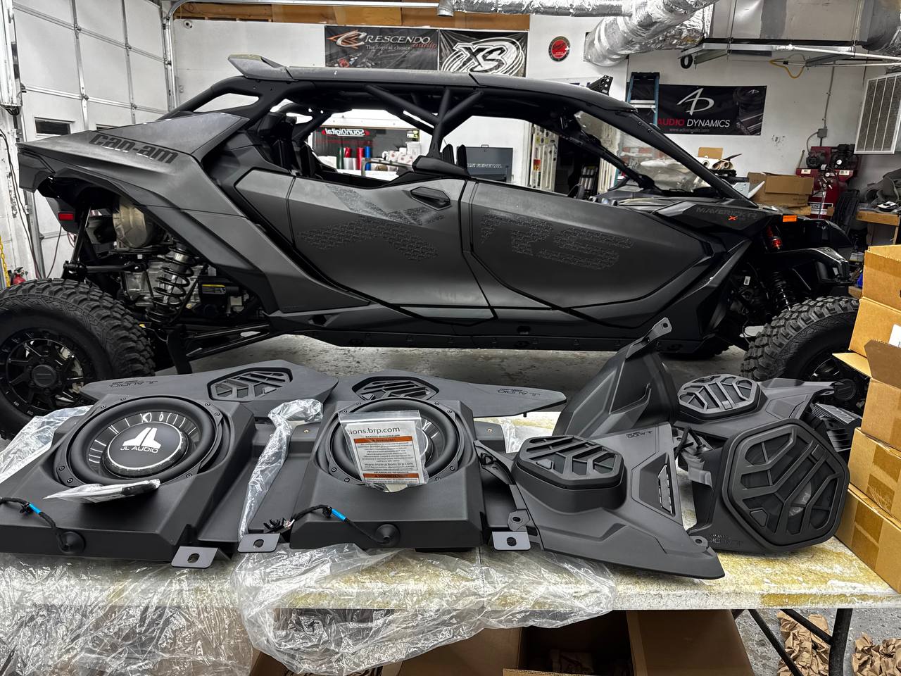 Can-Am Maverick JL Audio Speaker System