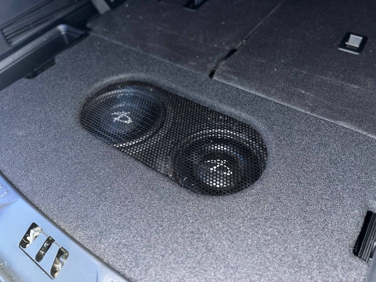 Dual Subs in Custom Trunk Enclosure